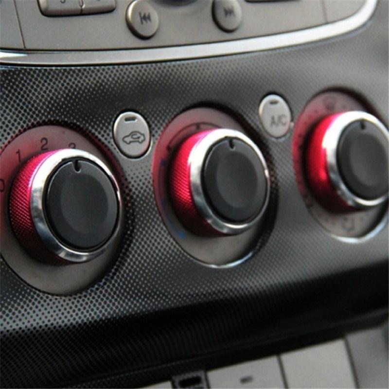 Car Accessories 3 Pcs/set Car Air Conditioner Rotary Switch Button