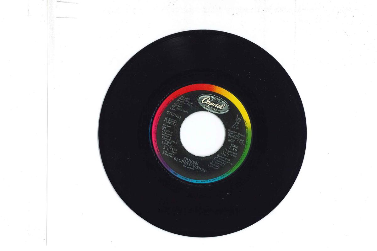 

7inch Record QUEEN - One Vision B5530 CAPITOL RECORDS 1985 US Rock Used