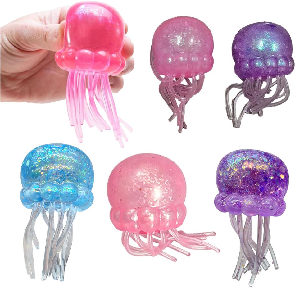 Vendita Giocattolo Morbido Squishy Medusa Antistress Carino Rilassante Spremere Giocattolo Sensoriale