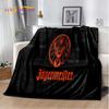 3D German Jaegermeister Logo Elk Soft Flannel Blanket for Beds Bedroom Sofa Picnic,Throw Blanket for Cover Outdoors Leisure Gift