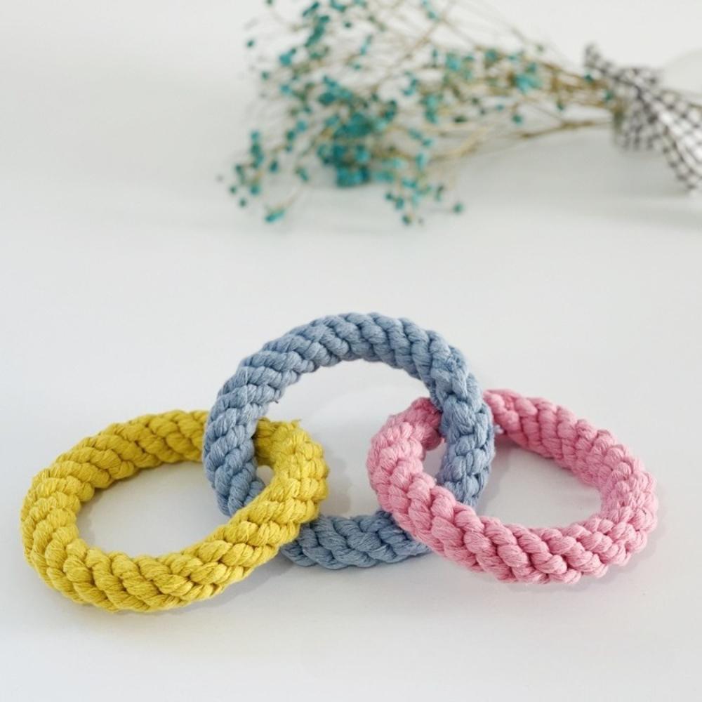 

Хлопковые игрушки для собак Игрушки для щенков Игрушка с узлом из веревки Прочные плетеные игрушки для собак Чистка зубов у собак Плетеная кость из веревки Товары для питомцев