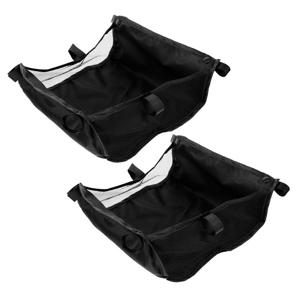 2 Stück Kinderwagen Unterkorb Organizer Netz Aufbewahrungstasche Kinderwagen Wäschekörbe Babykleidung Spielzeug Organizer Aufbewahrung