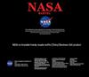 NASA MARVEL Men's Stand Collar Knitted Sweater