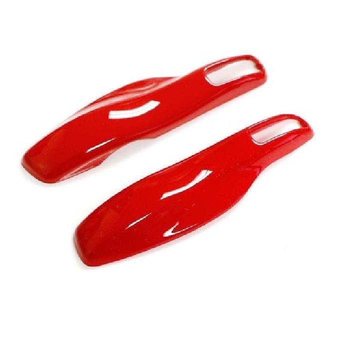 Red Remote Smart Key Shell Holder Cover For Porsche Cayenne Panamera Macan 911