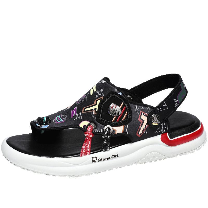 Men's casual sandals summer fashion new breathable comfortable light versatile anti slip wear-resistant soft bottom beach sandal