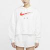(WMNS) Nike Casual Sports Pullover Hoodie White Women's DJ1075-100