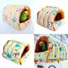 Fashion Pet Bird Parrot Cages Warm Hammock Hut Tent Bed Hanging Cave for Sleeping Small Bird Cage Accessories Bird House