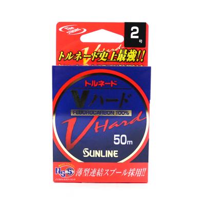 Sunline Fluorocarbon Leader Tornado V Hard Strong 50m #2 8lb (7878)