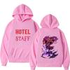 Hazbin Hotels Alastor Theme Hoody Hooded Shirt Sweatshirts for Men Men's Hoodies New & Graphic Essentials Hoodie Sweatshirt