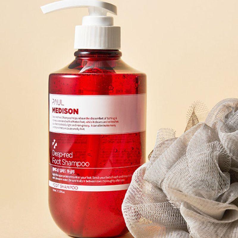 PAUL MEDISON Deep Red Foot Shampoo 510ml Deep Red Foot Shampoo