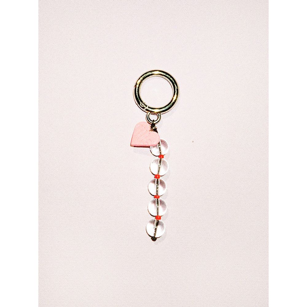 Mädchen [Stahl O-Ring] Klare Mini-Linien-Schnur - 3 Farben