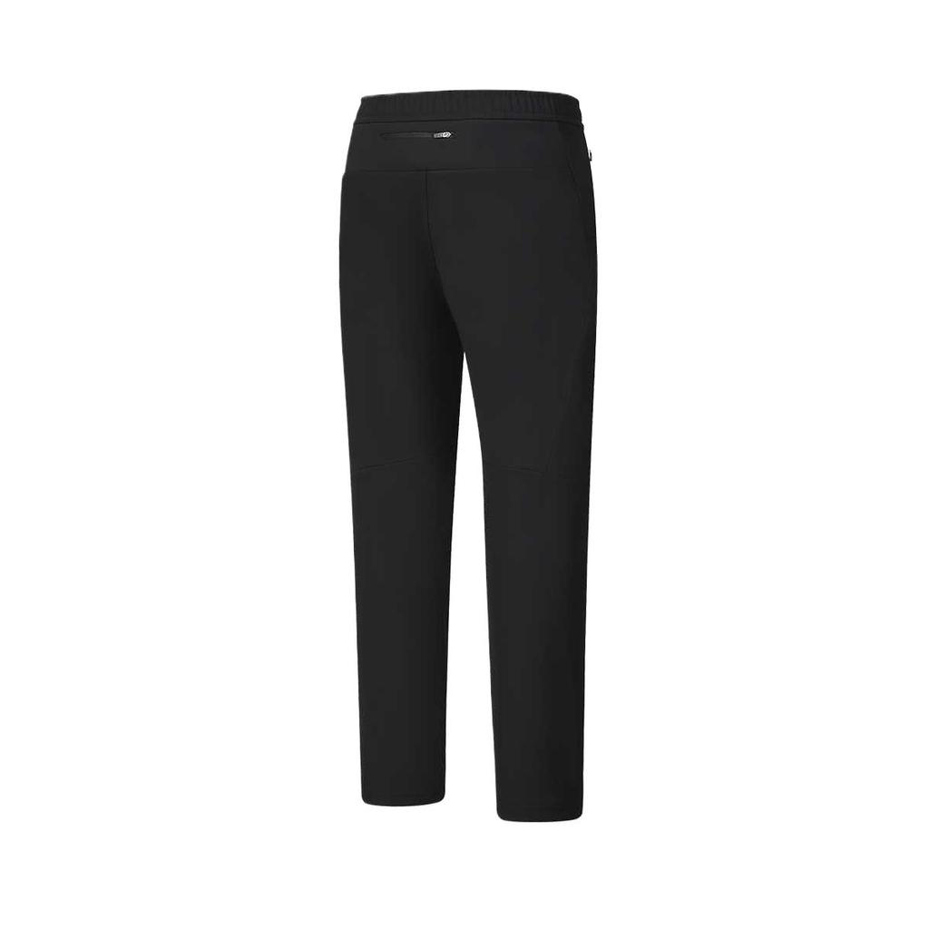FILA Fitness Series Simple Brand Logo Comfortable Fleece Knit Sports Pants Men bottoms Deep-Black A11M511613F-BK
