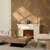 Self-Adhesive Sound Absorbing Panels 3D Wood Grain Soundproof Wall Tiles  Home Decoration