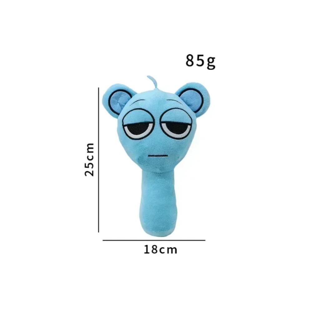 

Sprunki Мягкие игрушки Игра Sprunki Incredibox Мягкие куклы Фигурки Мультяшные мягкие игрушки Подушка для украшения Рождественский подарок на день рождения цвет морской волны