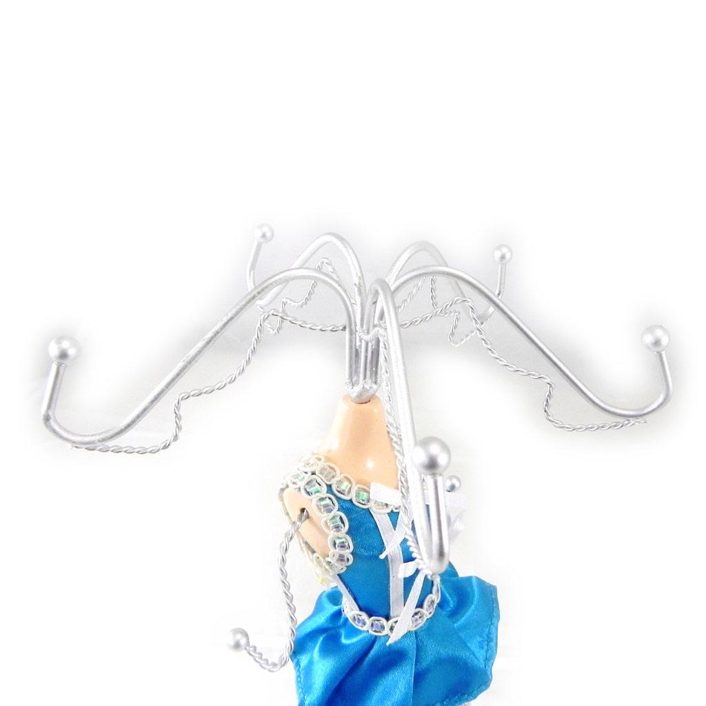 Les Trésors De Lily [H0825] - Blue 'Lisa' Necklace Holder