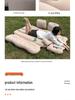 PVC Flocking Inflatable Car Mattress - Universal Travel Bed for Rear Seat