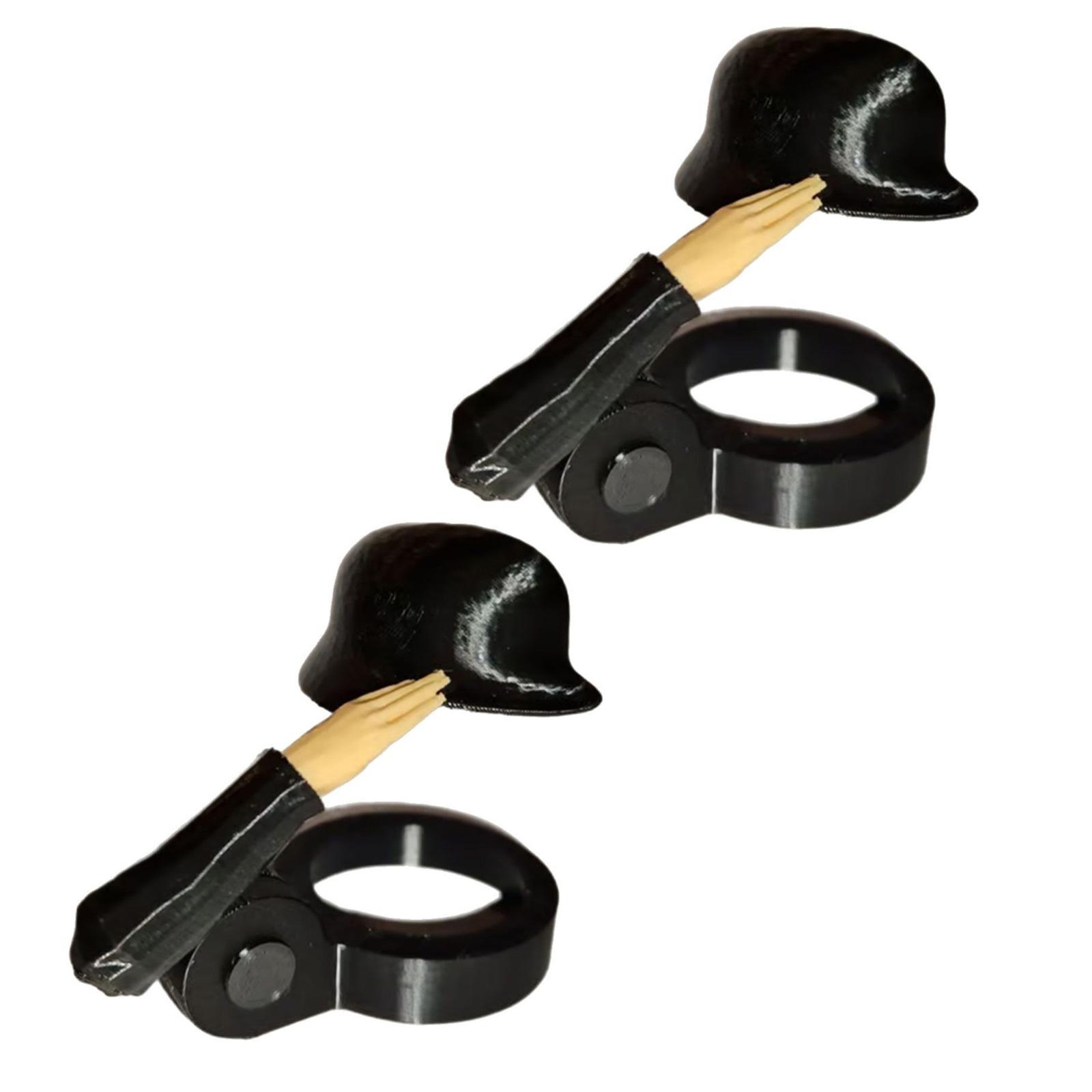 

Солдатский салют Крышка от пивной бутылки Шлем Многоразовый Пыленепроницаемый Декоративный дизайн Зеленый для вечеринки, бара, ветеранов, энтузиастов 2 чёрный