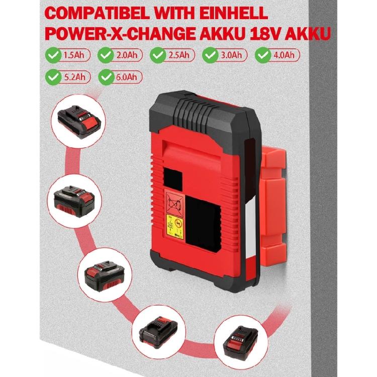 For Battery Holder Wall Mount Battery Base Bracket Suitable for Battery Storage Organization Fixing Accessories
