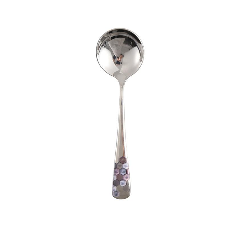 15cm Stainless Steel Long Handle Spoons Kitchen Cooking Utensil Tool Thickened Strong Soup Spoon Teaspoon For Kitchen Tableware