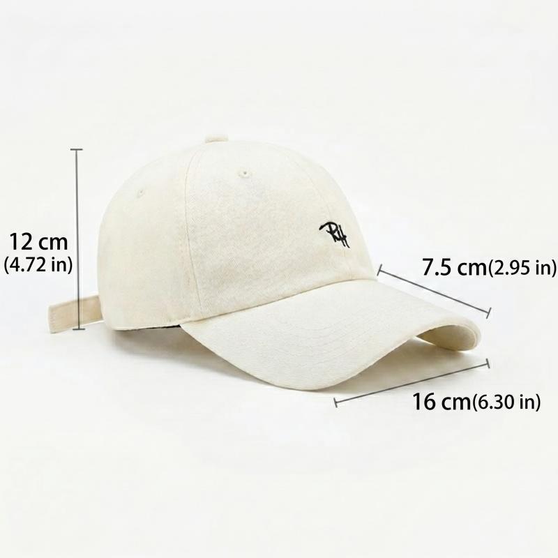 Letter Embroidered Baseball Cap for Women Spring Summer Outdoor Sunscreen Unisex Snapback Hat Sports Casual Men Hip Hop Hat
