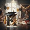 2D Flat Graduation Gifts Keepsake Desktop Ornament Graduation Decorations  Home Decoration