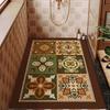 European Classical Bathroom Floor Mat Household Full Shop Dirt-Resistant Hollow Silk Ring Foot Mat Shower Room Non-Slip And Easy To Take Care Of Floor