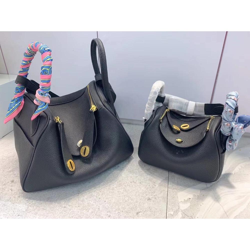 

Сумка из коровьей кожи Новая кожа с узором личи Сумка-ведро на плечо Кроссбоди Портативная женская сумка Small чёрный