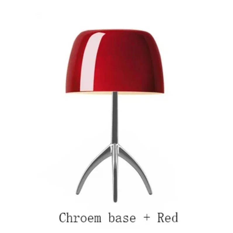 Nordic Italian Designer Table Lamp Modern Desk Lamp for Bedroom Bedside Study Decoration Lamp Living Room LED Glass Desk Light