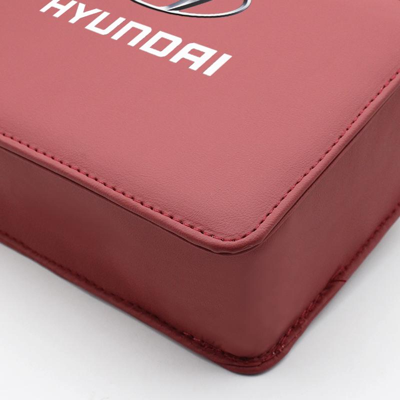 For Hyundai Veloster i20 Accent N Line Tucson KONA i10 Creta i30 i40 Car Styling Trash Can Collapsible Leak-Proof Storage Bag DD6