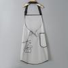 Cute Summer TPU Kitchen Apron - Waterproof, Oil and Stain Resistant with Cartoon Design
