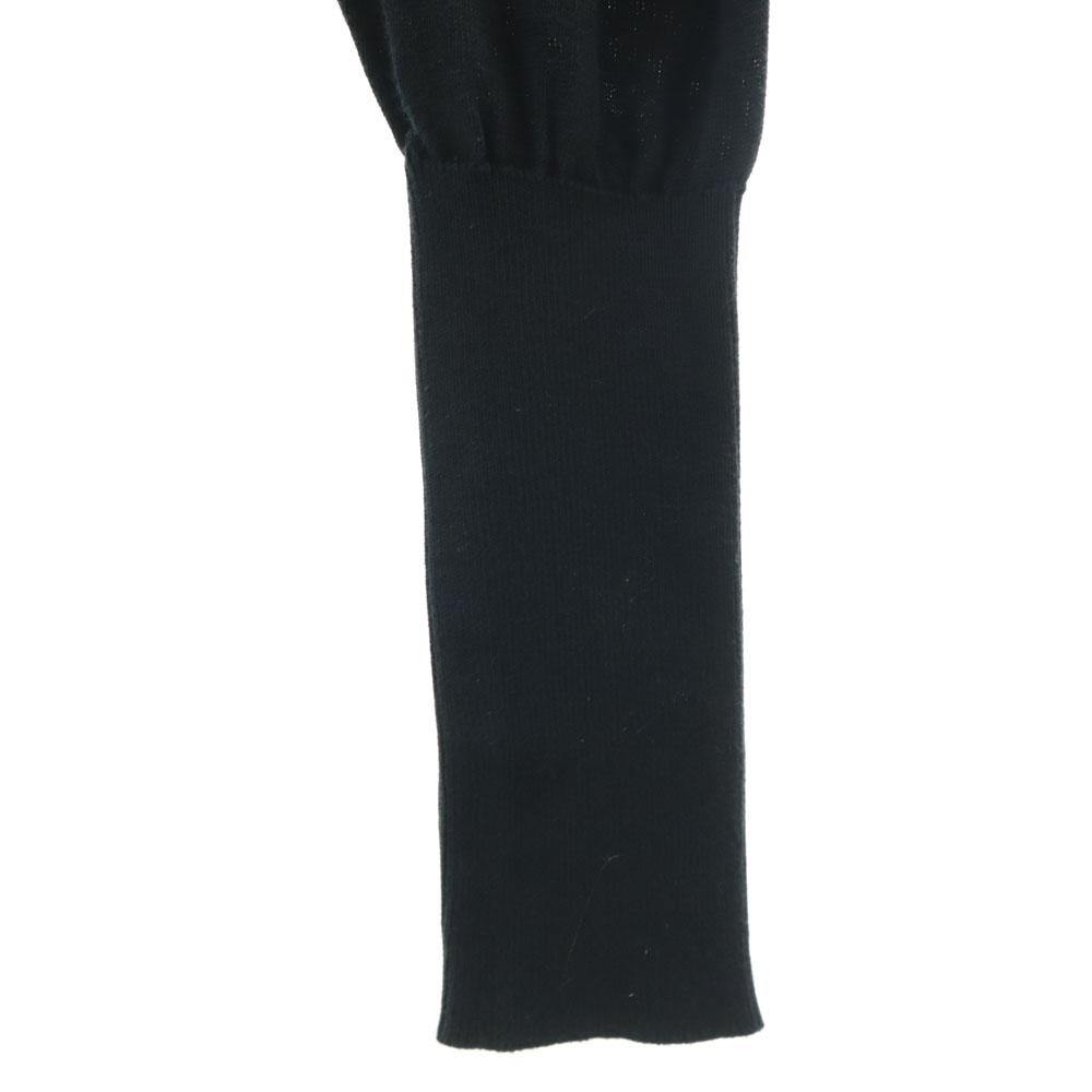 Yohji Yamamoto 80s Vintage Japanese Ribbed Belly Warmer Long sleeve Mock neck Cut Men's Used