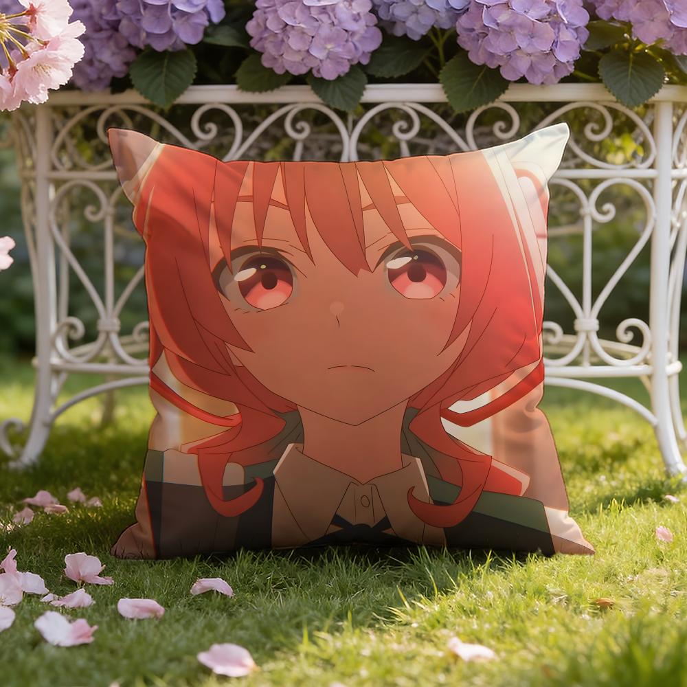 Animesan no enmusubi Cushion Cover Home & Car Dual-Scene Pillow Cover: Reversible for Premium Comfort