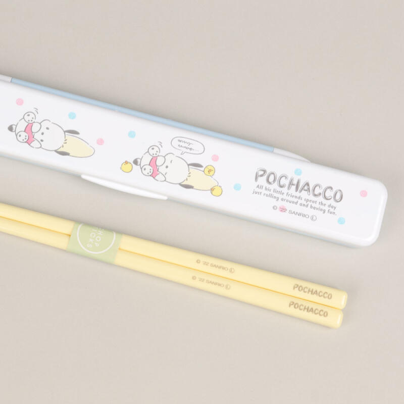 Pochaco Silent Chopsticks Set 18cm