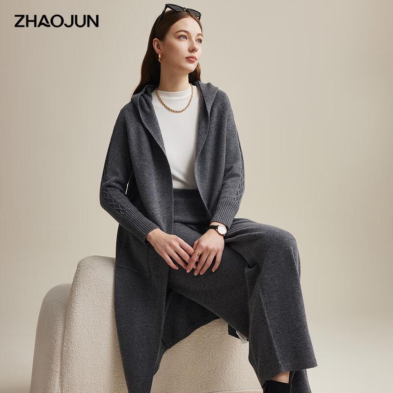 Women s Hooded Wool Cardigan 2XL