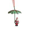 Elk Christmas Parachute Pendant Wrought Iron Christmas Hot Air Balloon Pendant Delicate   New Year