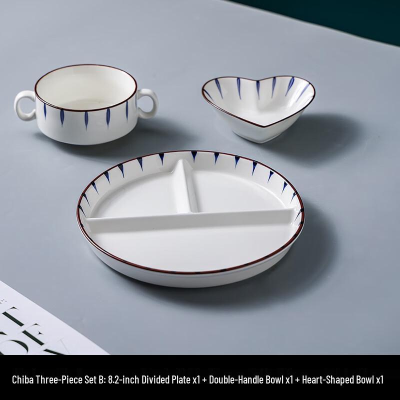 Nordic Style Ceramic Dinner Plate