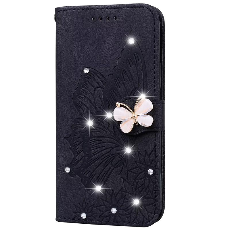 Shiny Glitter Wallet Leather Case For Samsung Galaxy S26 Ultra S25 S24 FE S23 S22 Plus A15 A16 A26 A36 A56 A34 A54 A55 A37 A57
