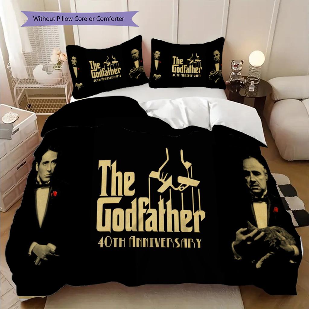 The Godfather Crime Family Saga Bedding 1 Duvet Cover 2 Pillowcase Without Core Bedding Set Soft And Comfortable Christmas Birthday Gift
