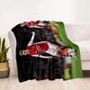 Arsenal Player Action Blanket Warmthful Decor Great for Picnics Office Sofa All-Season Use Digital Print Gifts For Family Or Friends