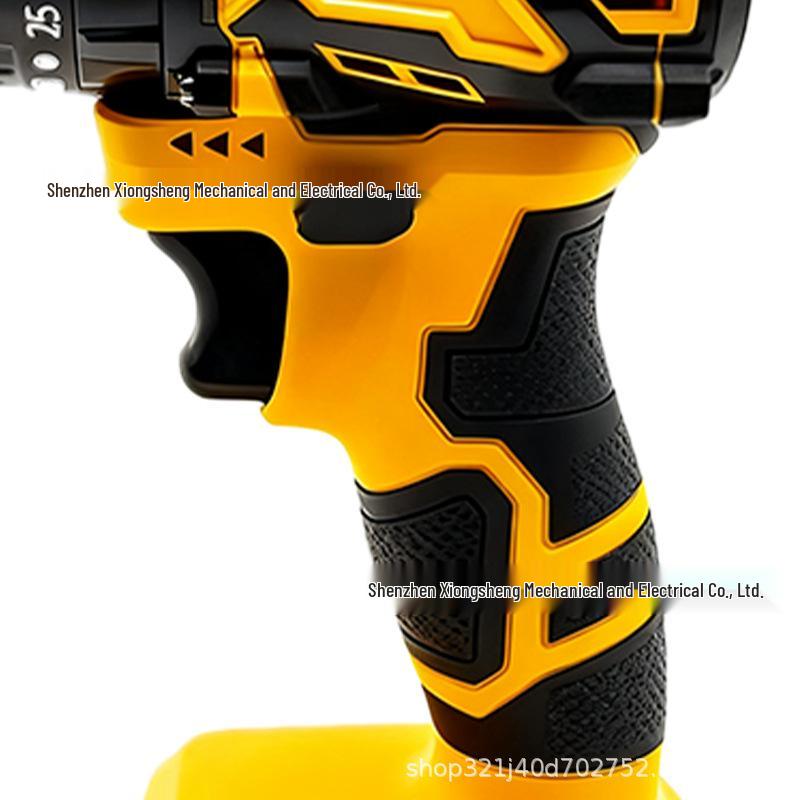 Professional Brushless Impact Drill Set (US Plug) for Tile Hole Opening and Renovation