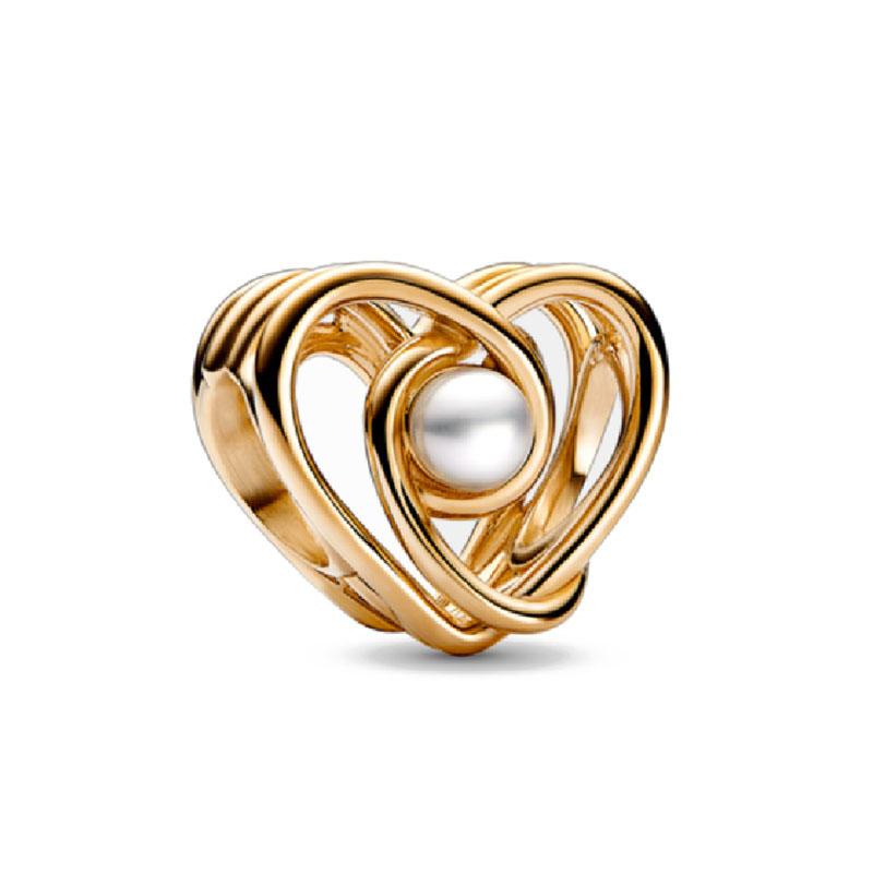 Copper,Dog Paw,Cross,Heart Shape,Bow Bead Pendant Suitable European Original Bracelet Diy Exquisite Jewelry