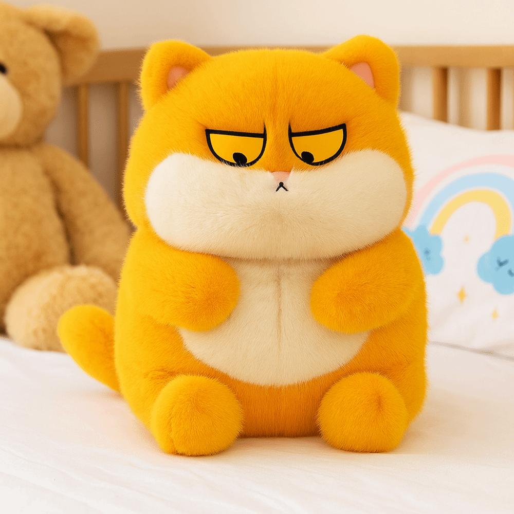 Interactive Cat Stuffed Animal Doll PP Cotton Kitty Stuffed Animals Toys  Decoration Gifts