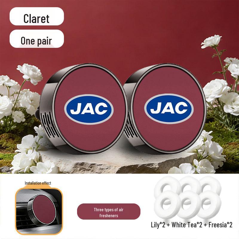 Compatible Car Air Freshener Vent Perfume for JAC Junling V6/V5/V3/H330 and Foton K6L.