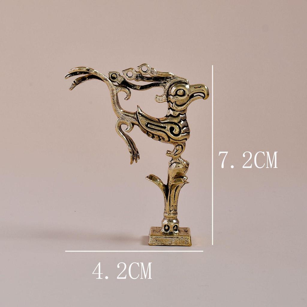 Sanxingdui Dali Ren Brass Crafts: National Trend Cultural & Creative Ornaments