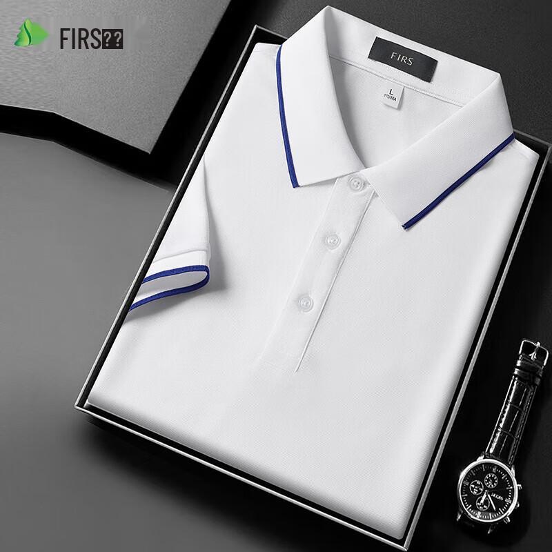 Shanshan Men s Anti-Sweat Stain POLO Short-Sleeve T-Shirt L