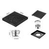 Anti-odor Shower Floor Drain Insect-proof Drain Filter Durable Hair Catcher  Toilet