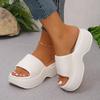 Fashion Chunky Platform Slippers Women Beach Thick Sole EVA Slides Woman Lightweight Non Slip Casual Outdoor Sandals Zapatos De Mujer