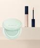 [Natural Cover] Peripera Double Longwear Cover Concealer + Filter Fit Milk Tone-Up Cushion