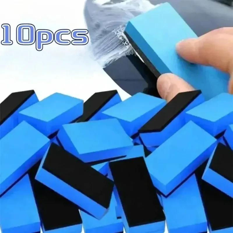 10PCS Car Paint Crystallization Sponge Block Paint Glass Coating Sponge Wipe Non-degumming Padded Wipes