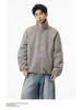 Men's Trendy Thickened Cotton Lapel Jacket for 2025 Fall/Winter - Loose Warm Motorcycle Outerwear